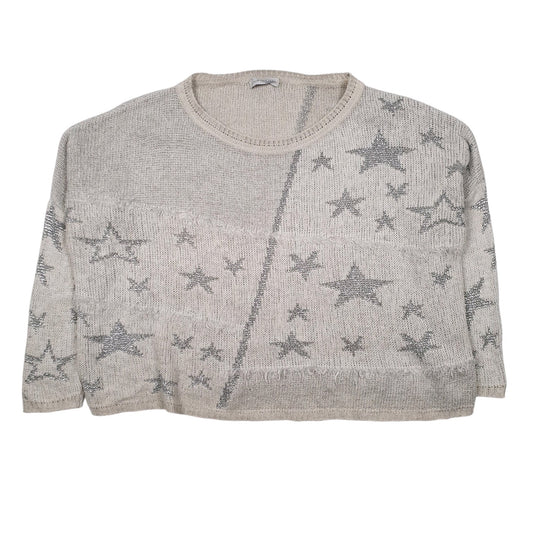 Womens Grey Zaub Ersjern Oversized Crewneck Jumper