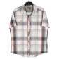 Mens White Eddie Bauer Hiking Short Sleeve Shirt