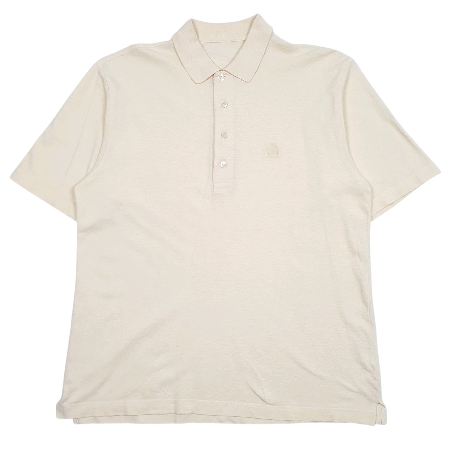Mens Yellow Sergio Tacchini  Short Sleeve Polo Shirt