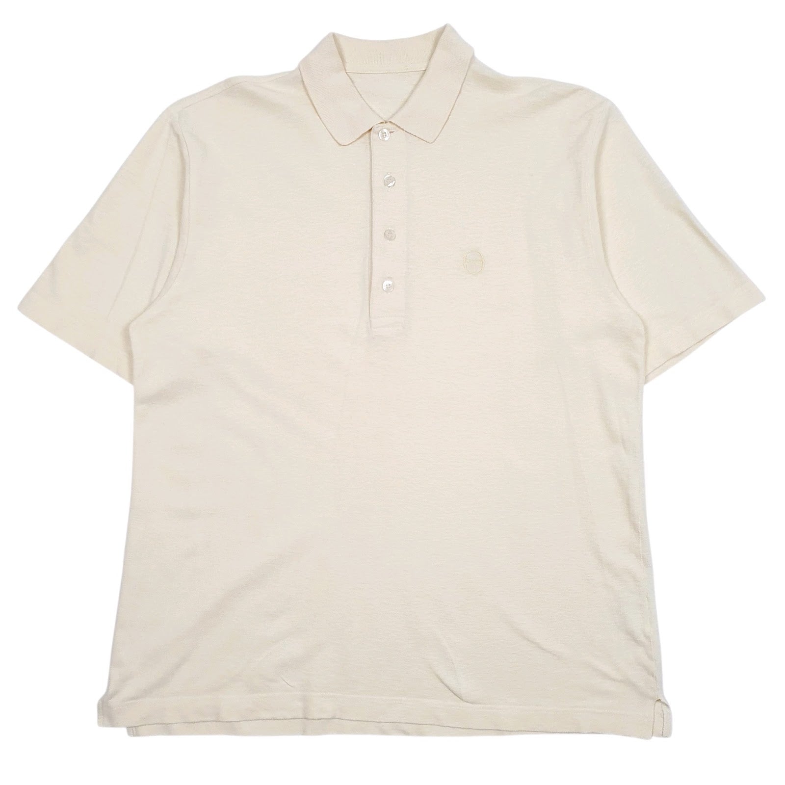 Mens Yellow Sergio Tacchini  Short Sleeve Polo Shirt