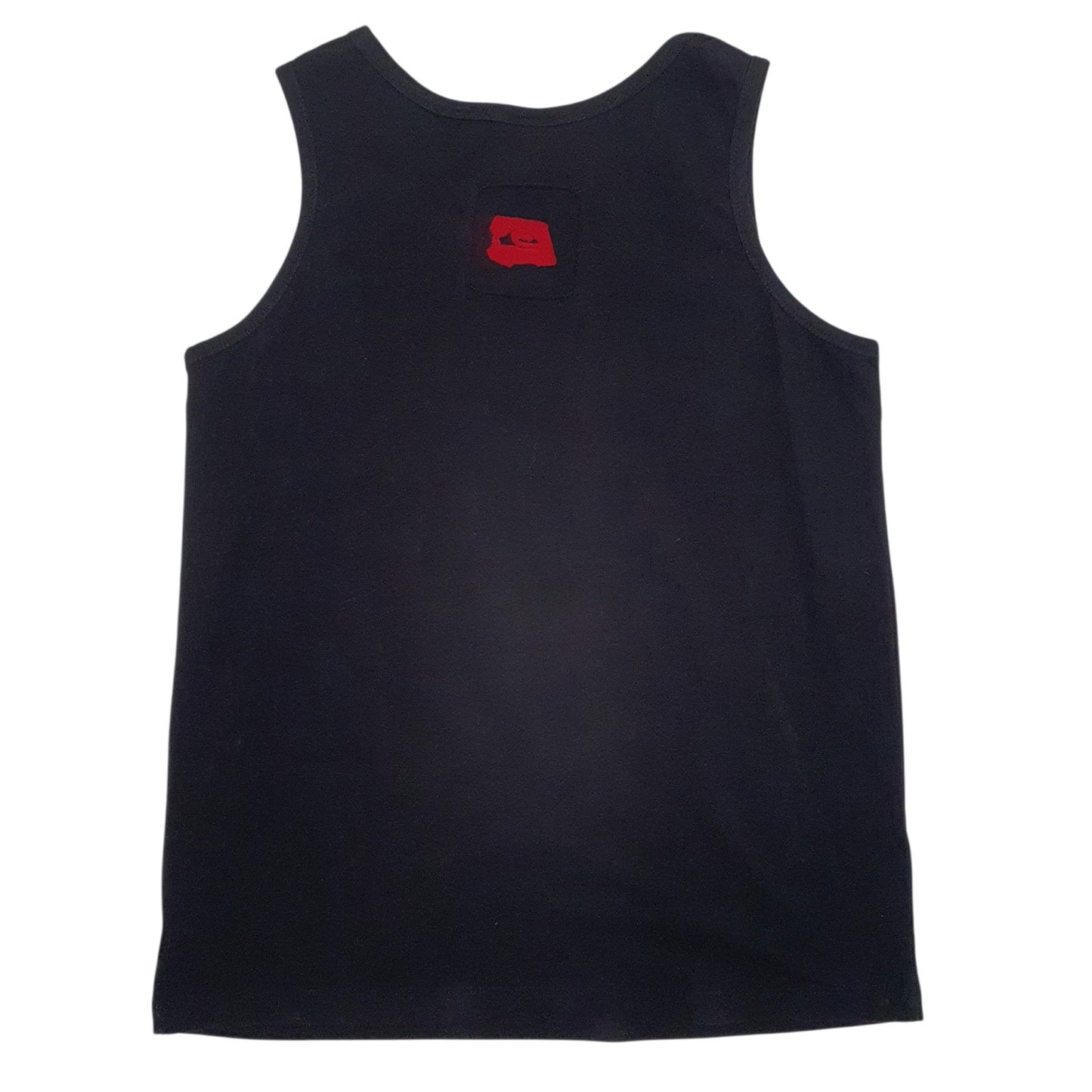 Mens Black Quick Silver Vest  T Shirt