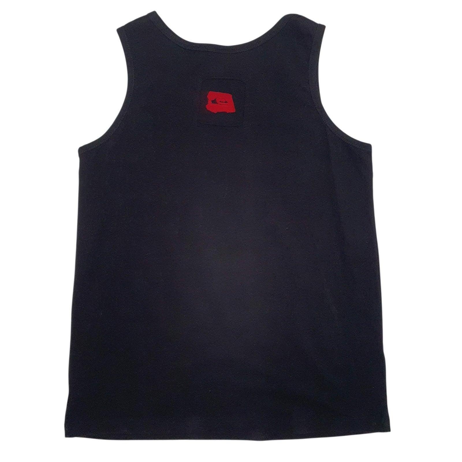 Mens Black Quick Silver Vest  T Shirt