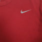 Mens Red Nike Active Wear Dri-Fit  T Shirt