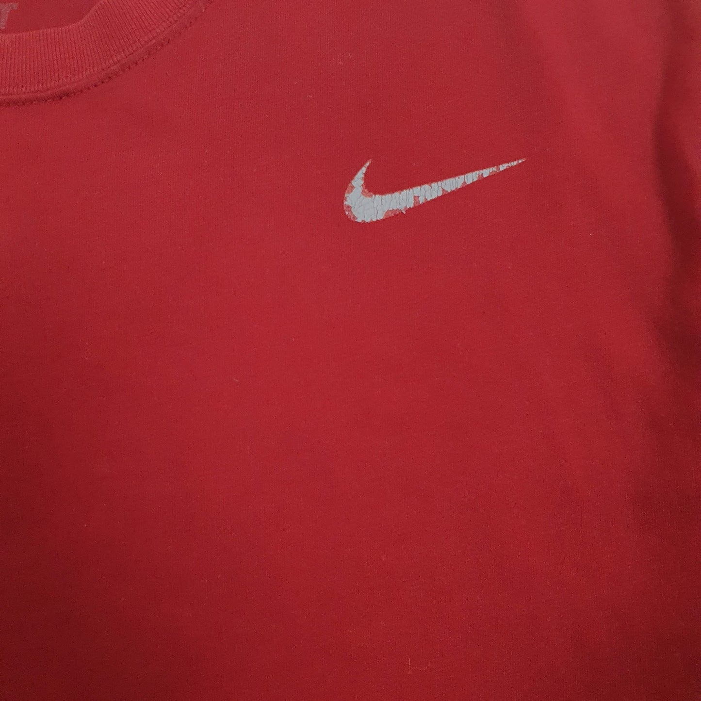 Mens Red Nike Active Wear Dri-Fit  T Shirt
