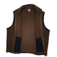 Mens Brown Woolrich  Gilet Jumper