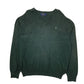 Mens Green Polo Ralph Lauren  V Neck Jumper