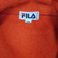 Womens Orange Fila  Full Zip Jumper