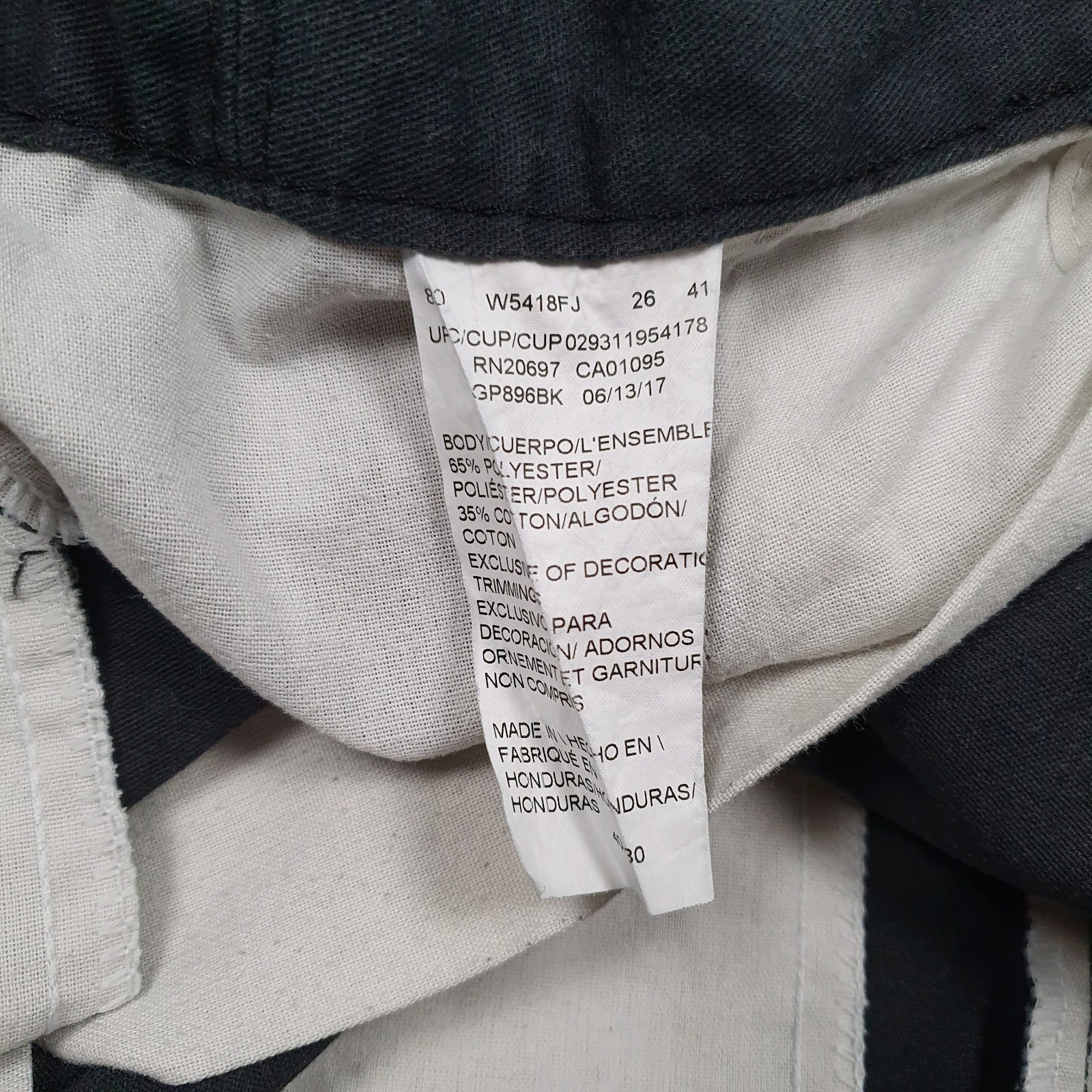Mens Black Dickies Workwear  Trousers