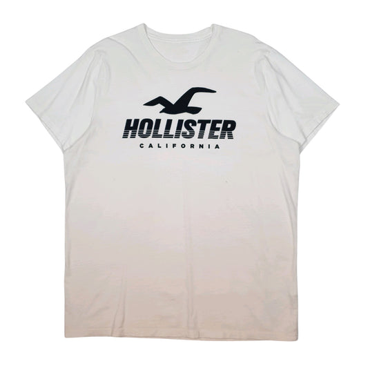 Mens White Hollister  Short Sleeve T Shirt