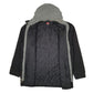 Mens Black Wrangler Hoodie Chore  Coat