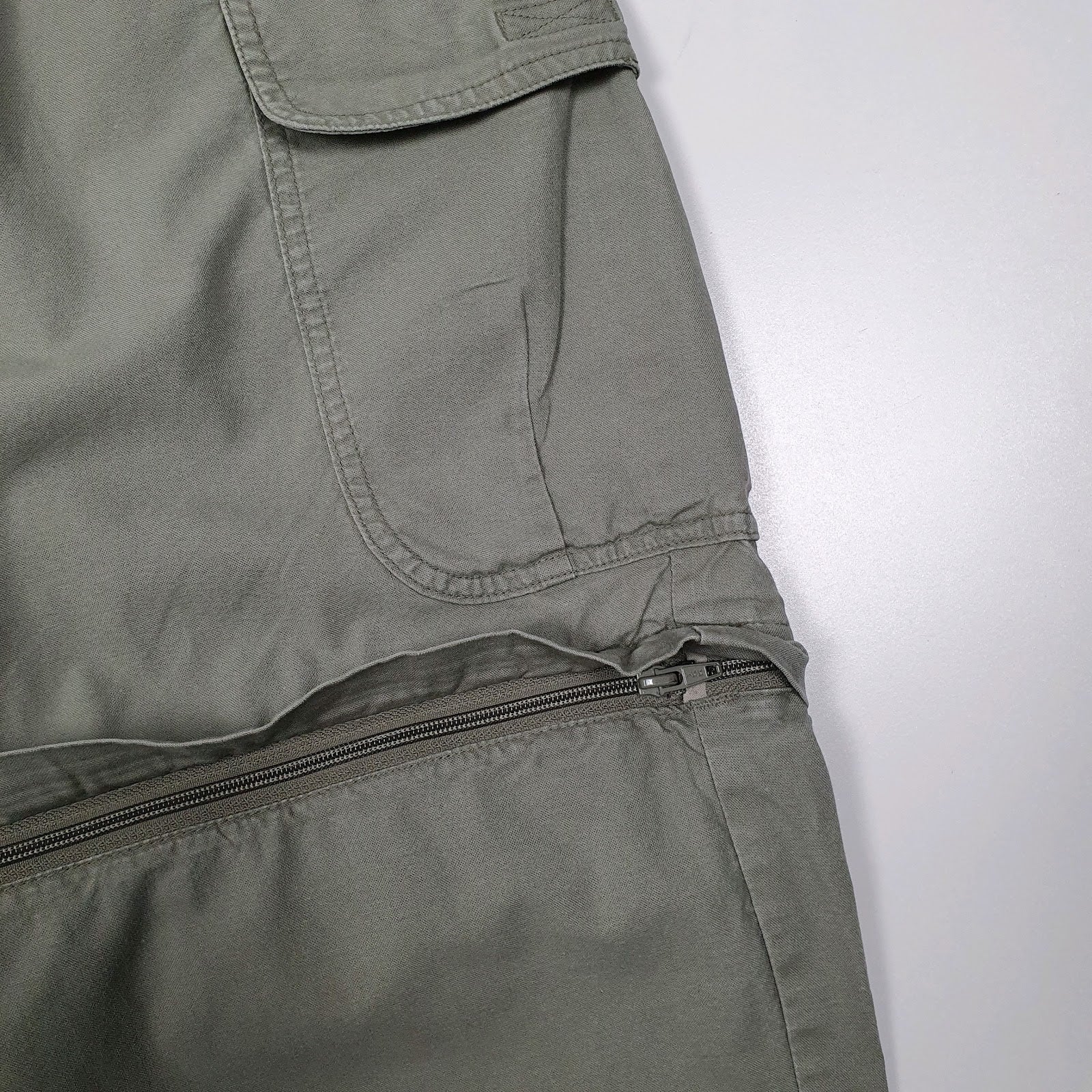 Mens Grey Columbia Sportswear Company Shorts Hiking Hoodie Trousers