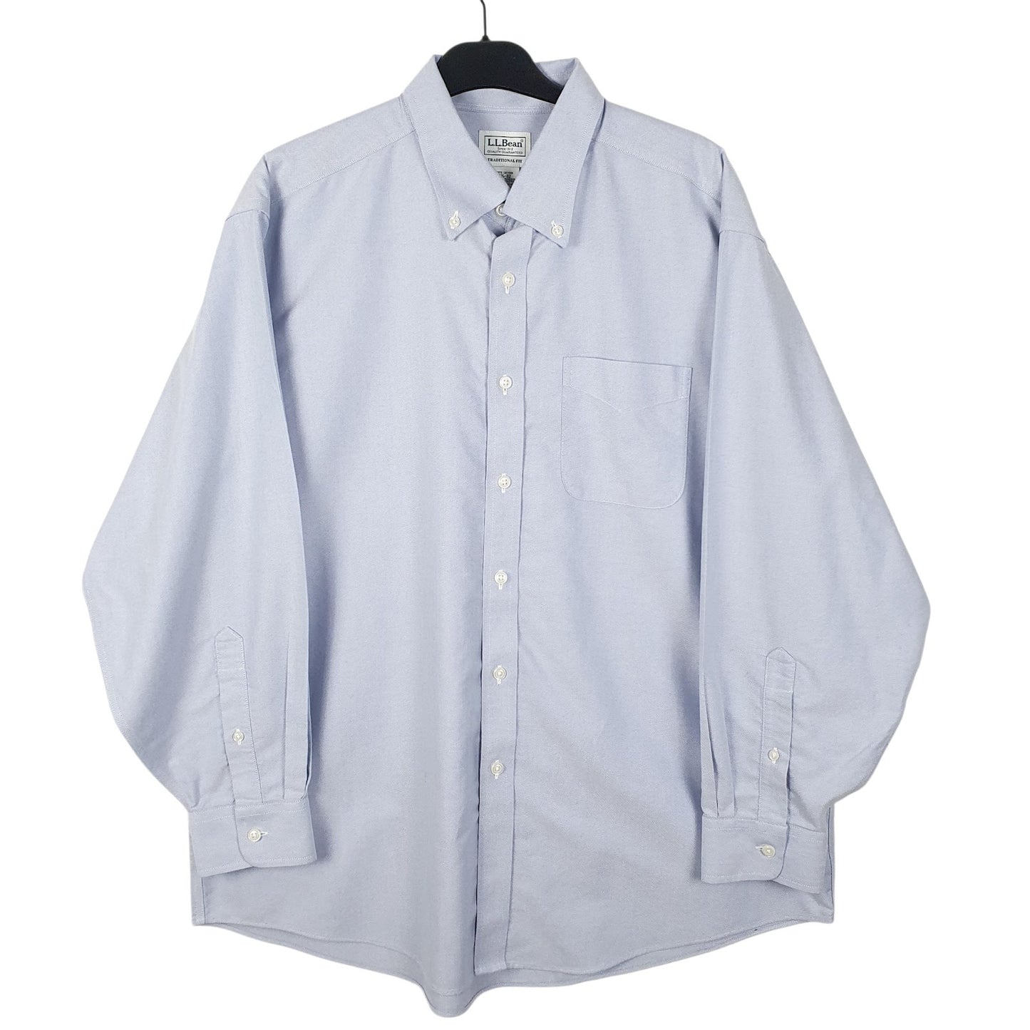 Mens Blue L.L.Bean  Long Sleeve Shirt