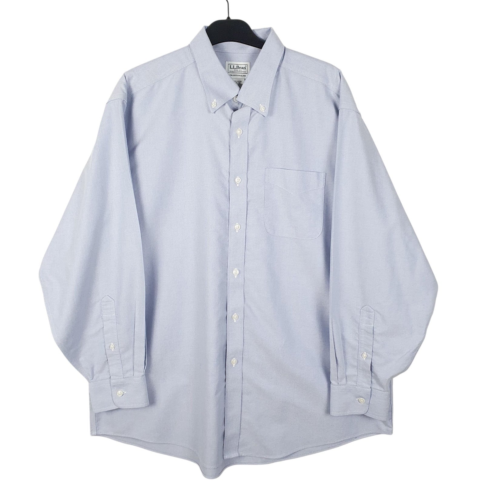 Mens Blue L.L.Bean  Long Sleeve Shirt