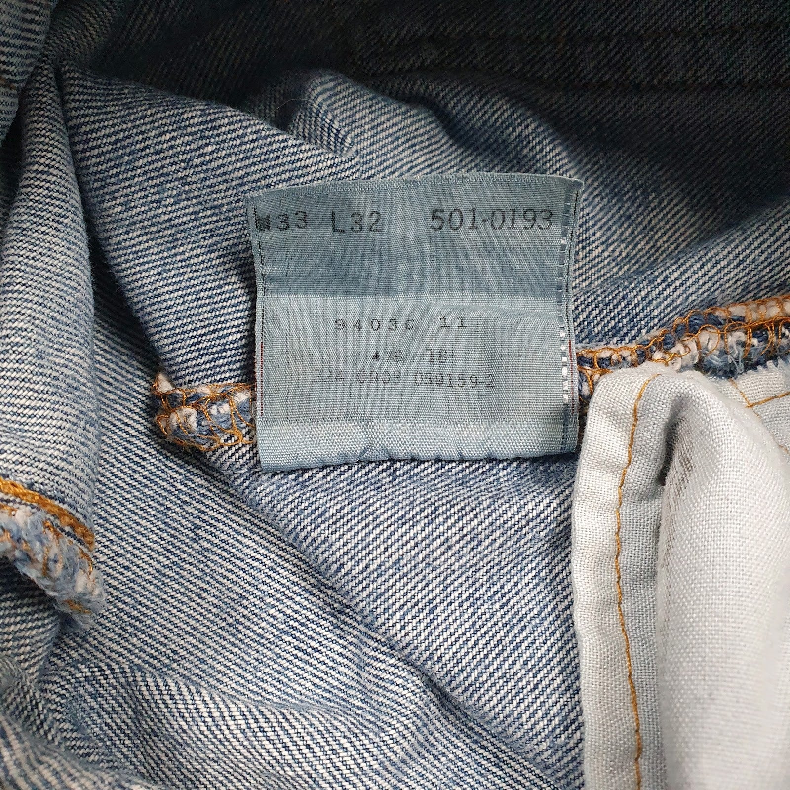Mens Blue Levis Vintage 90s  Jeans