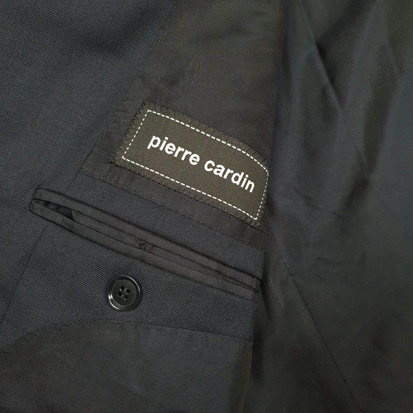 Mens Navy Pierre Cardin   Coat