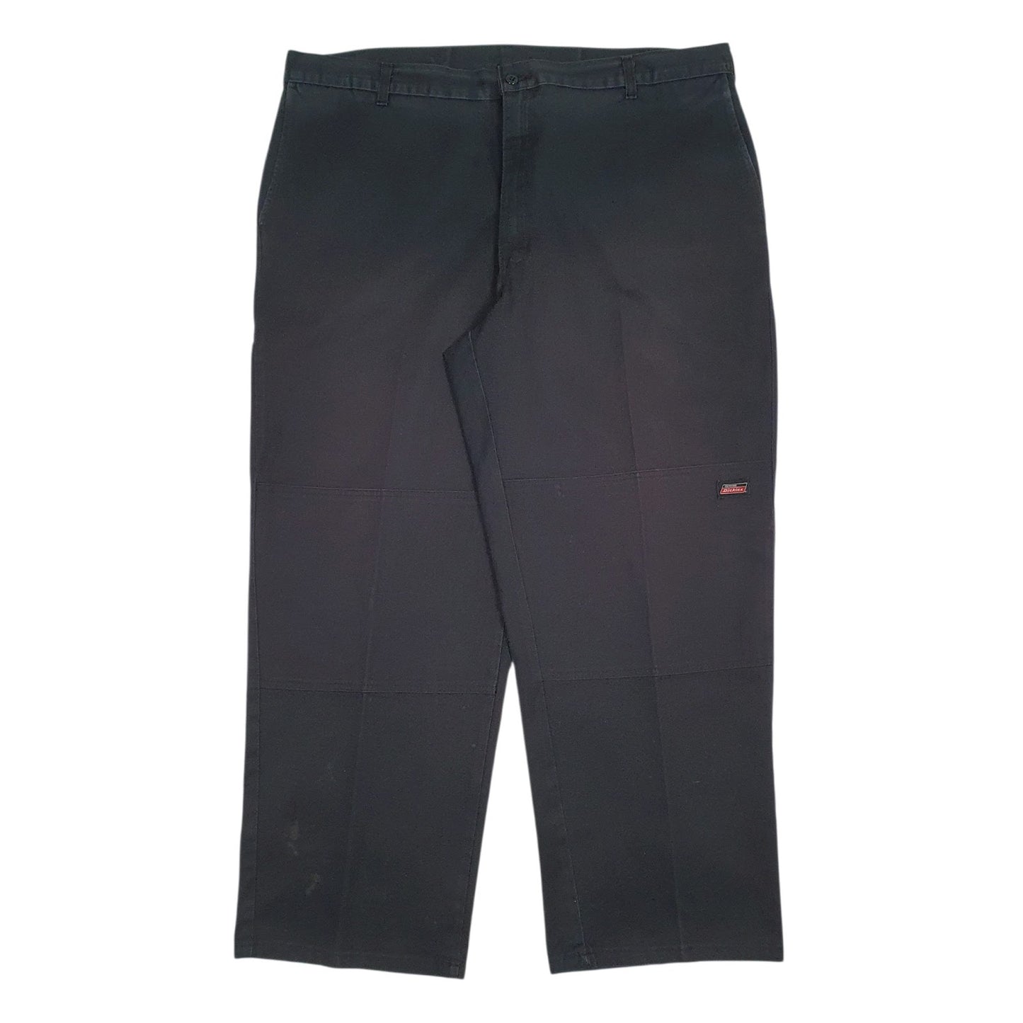 Mens Black Dickies Workwear Chino Trousers