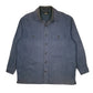 Mens Blue Levis Heavy Hoodie Coat