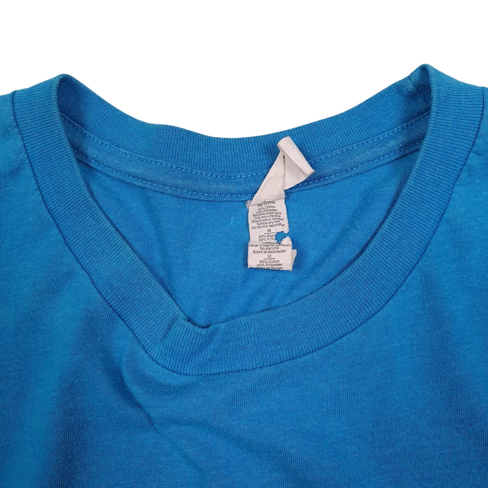 Mens Blue Next Level Team CFIW Iron Will  T Shirt