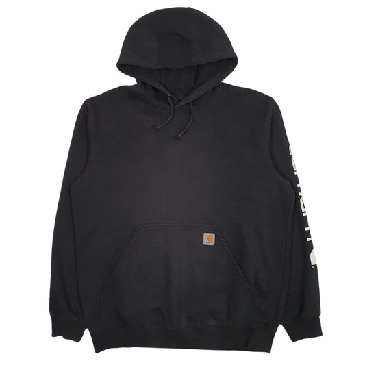 Mens Black Carhartt  Hoodie Jumper