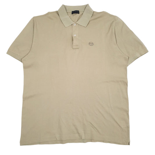 Mens Brown Sergio Tacchini  Short Sleeve Polo Shirt