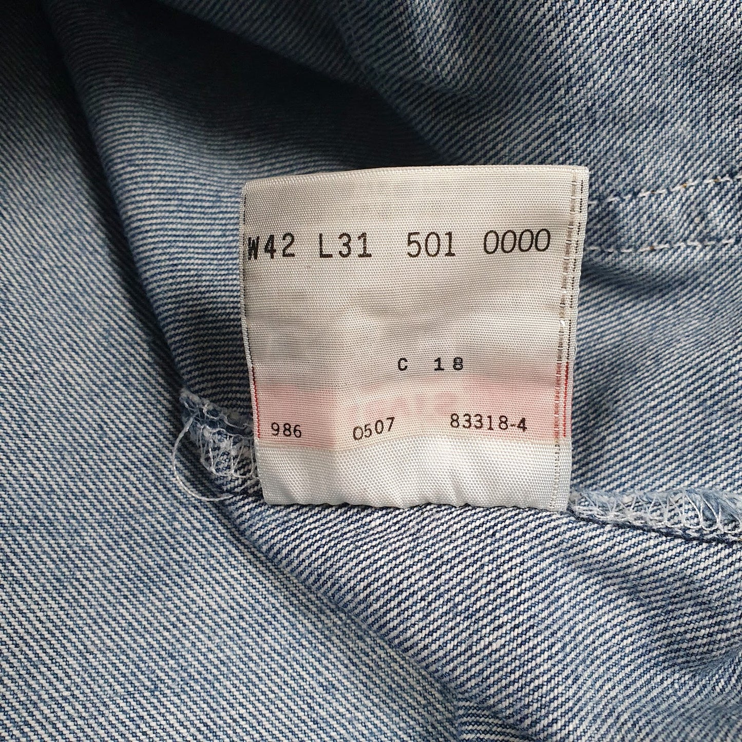 Mens Blue Levis Vintage 00s  Jeans