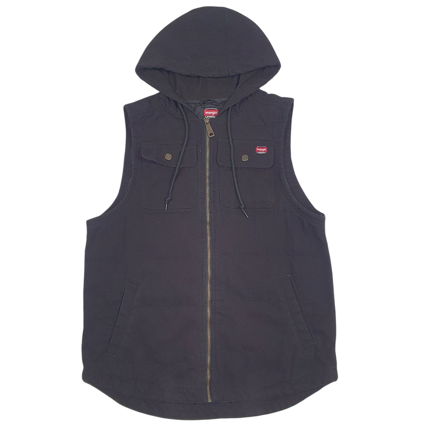 Mens Black Wrangler Workwear  Coat