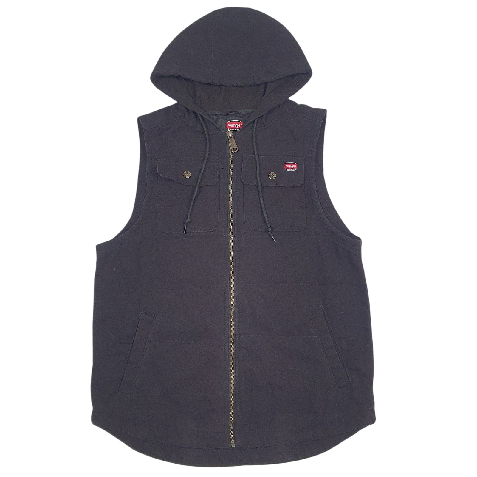 Mens Black Wrangler Workwear  Coat