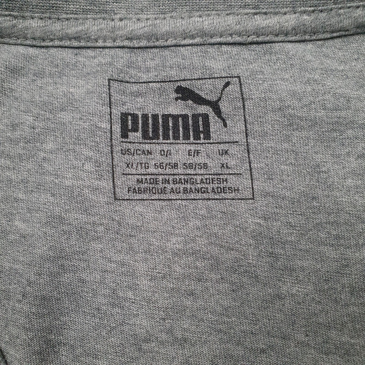 Mens Grey Puma   T Shirt