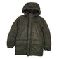 Mens Green The North Face White Label Parka Longline 800  Coat