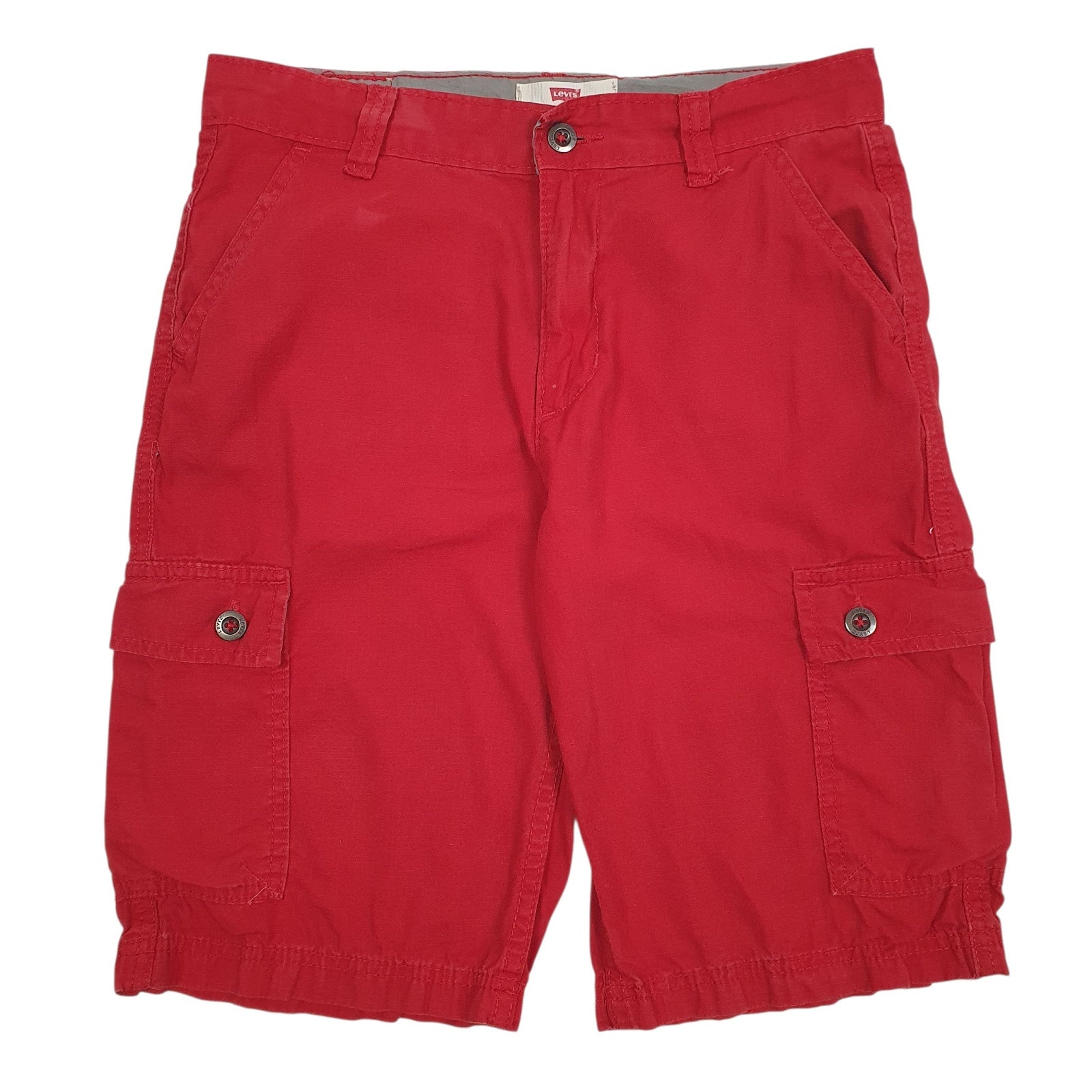 Mens Red Levis  Chino Shorts