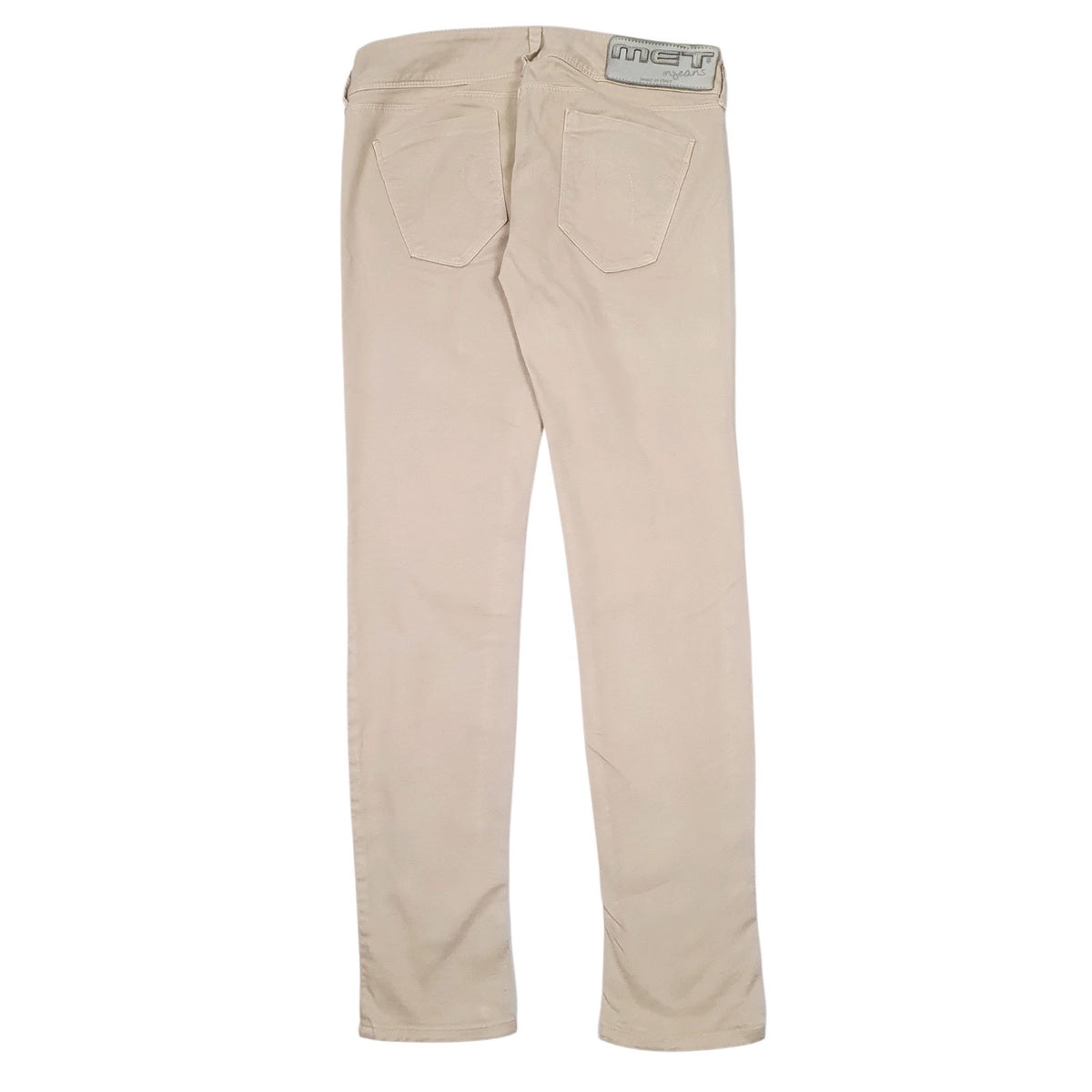 Womens Beige Met   Jeans