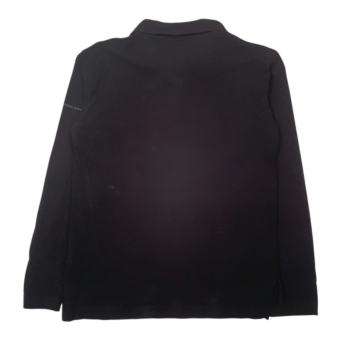Mens Black Calvin Klein   Polo Shirt