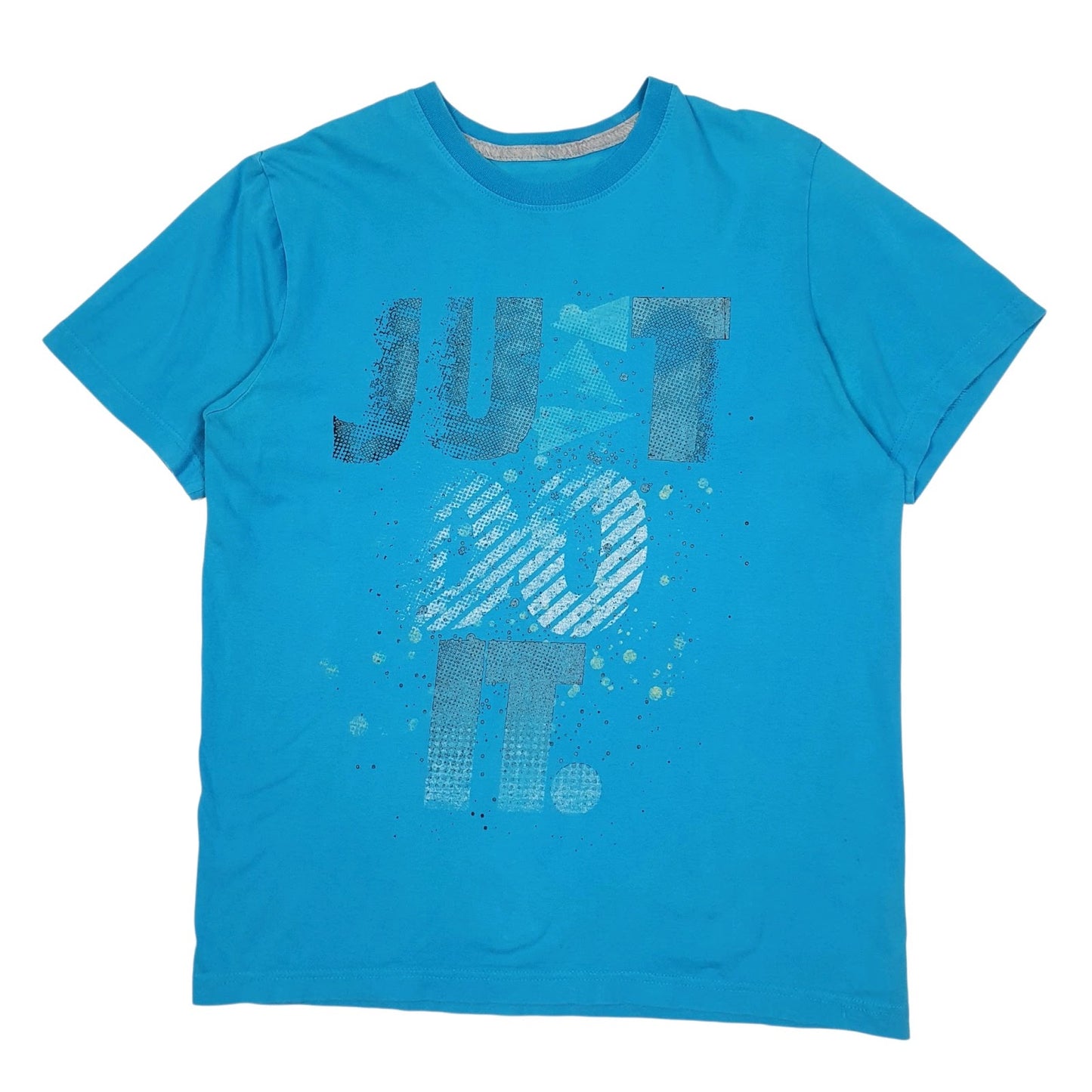 Mens Blue Nike  Short Sleeve T Shirt