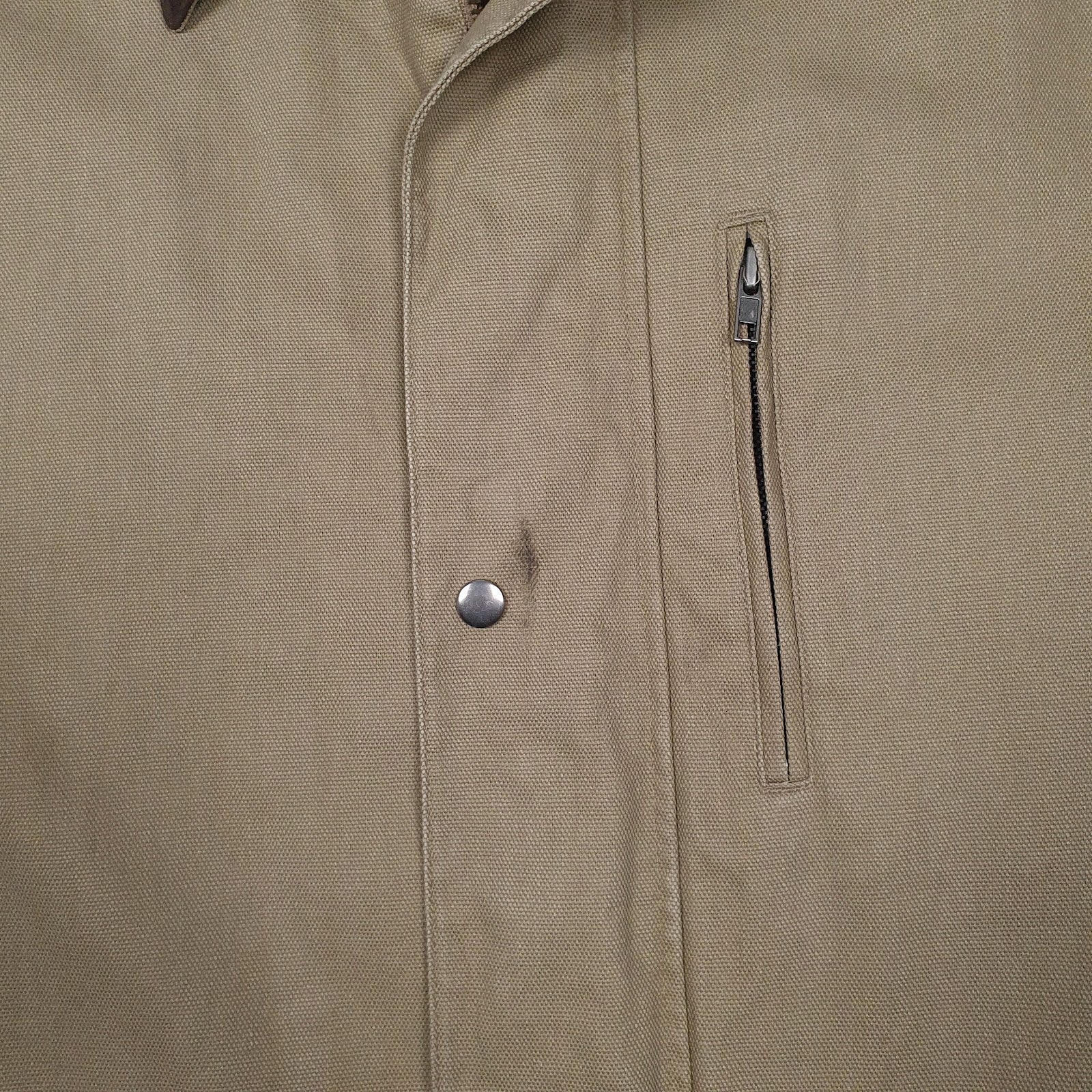 Mens Beige Marlboro Vintage 90s Field Hunting  Coat