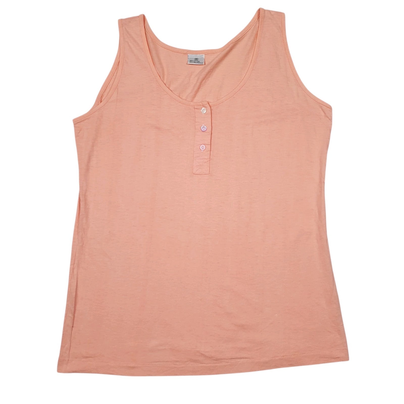 Mens Pink Unbranded Vest Sleeveless T Shirt