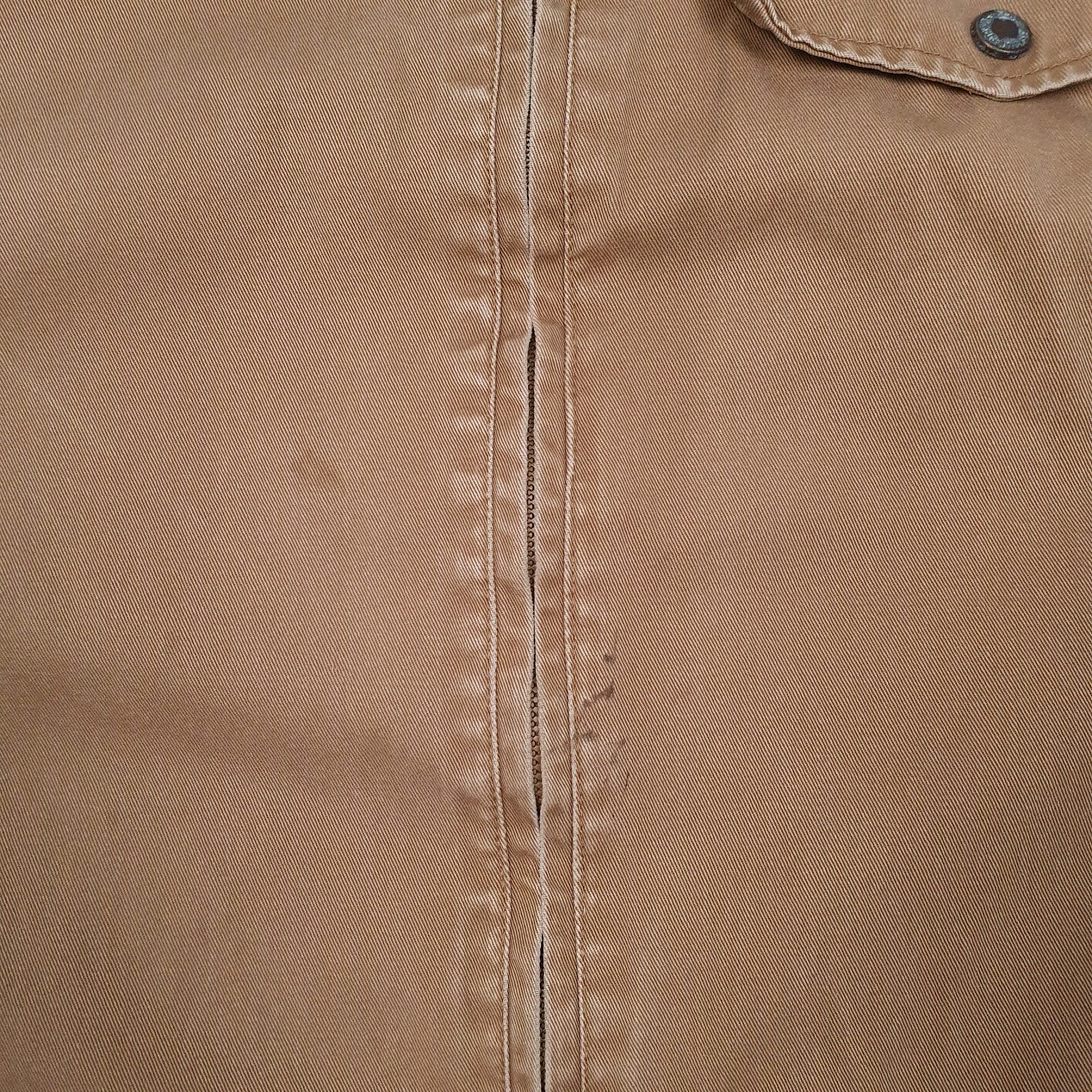 Mens Beige Levis Harrington Mechanics  Coat