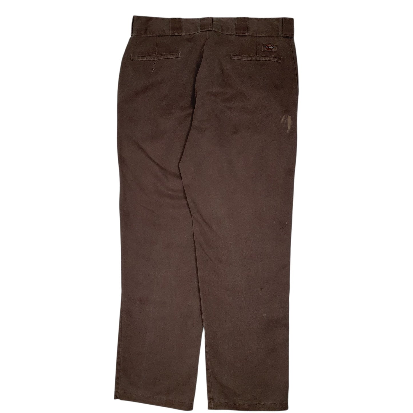 Mens Brown Dickies 874 Original Fit  Trousers