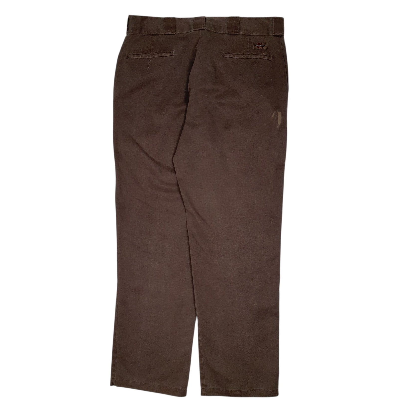 Mens Brown Dickies 874 Original Fit  Trousers