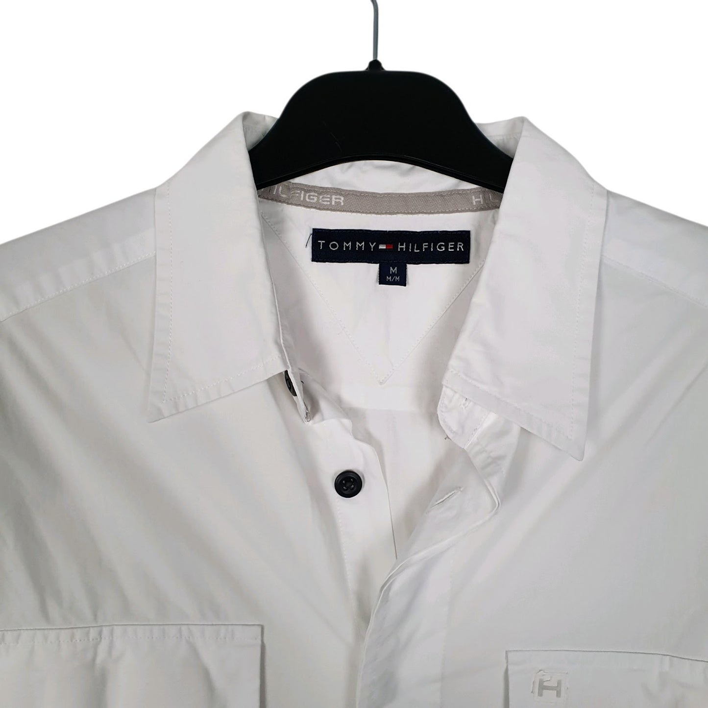 Mens White Tommy Hilfiger   Shirt