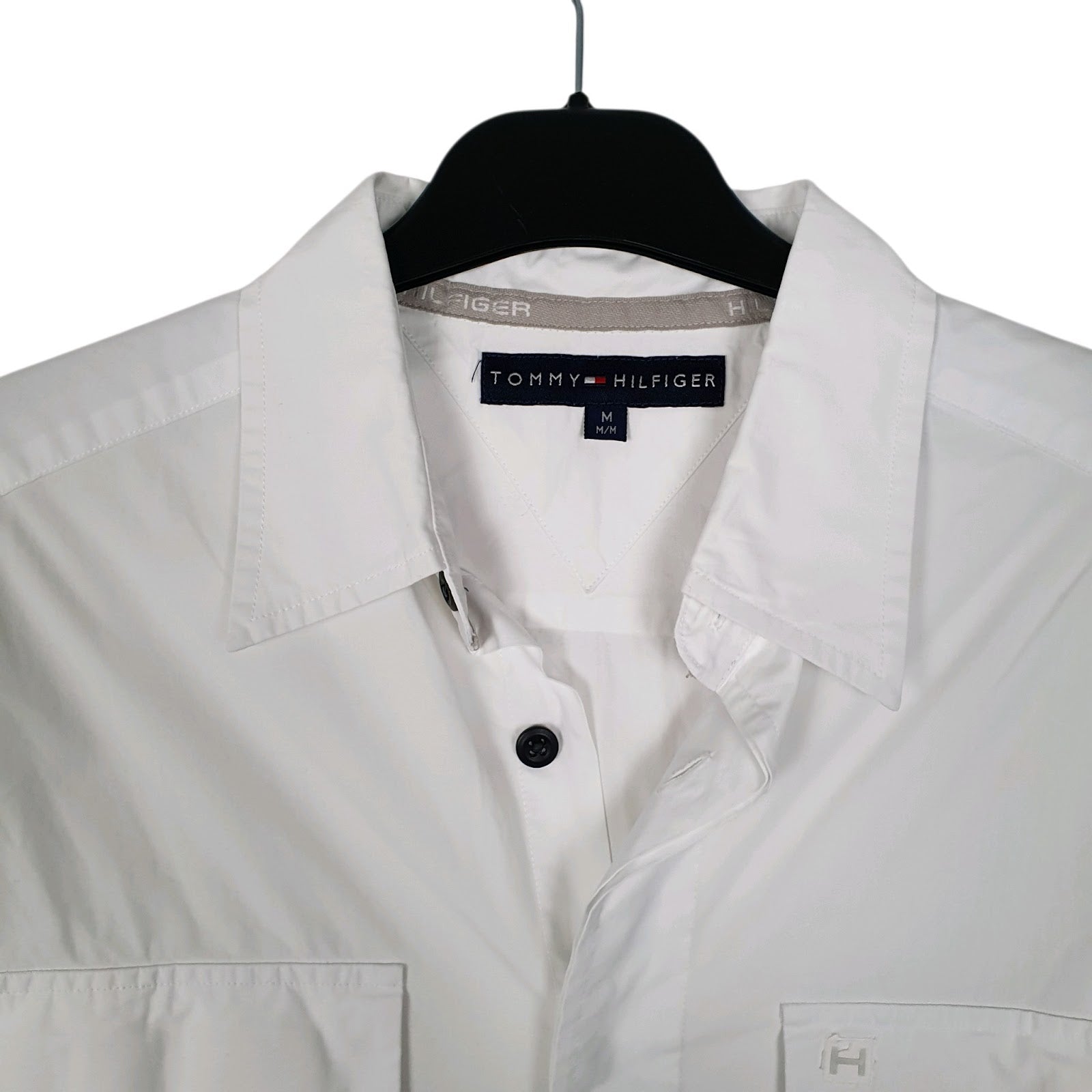Mens White Tommy Hilfiger   Shirt
