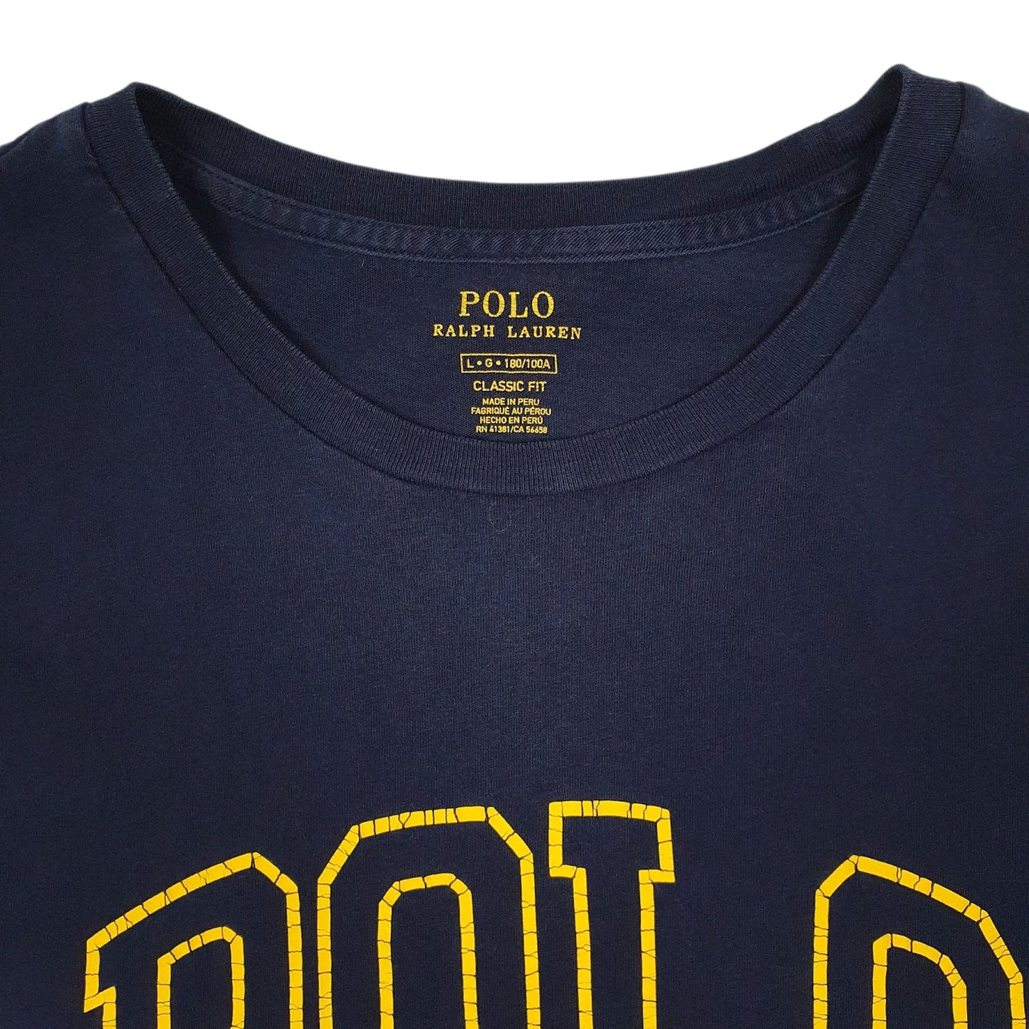 Mens Navy Polo Ralph Lauren   T Shirt