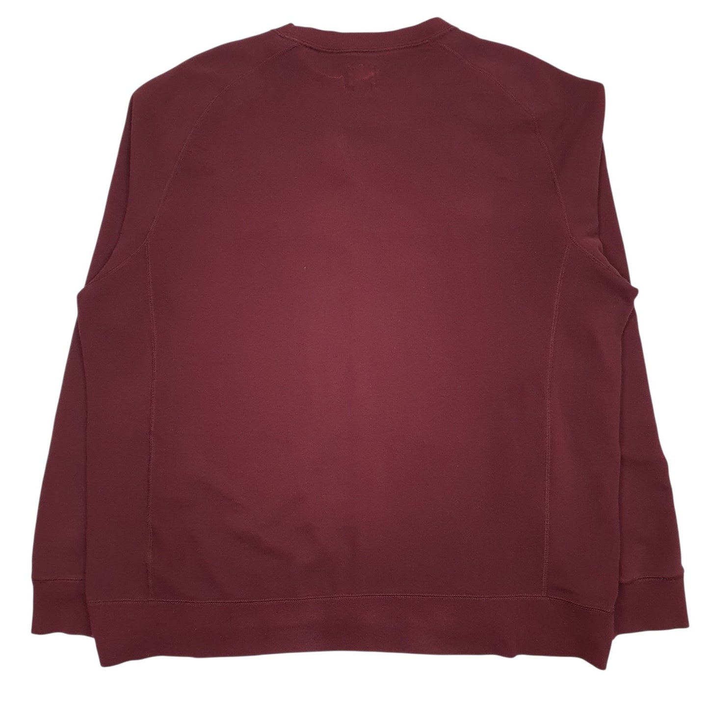 Mens Burgundy Champion Spellout Crewneck Jumper