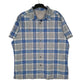 Mens Grey Eddie Bauer Hiking Walking Short Sleeve Shirt