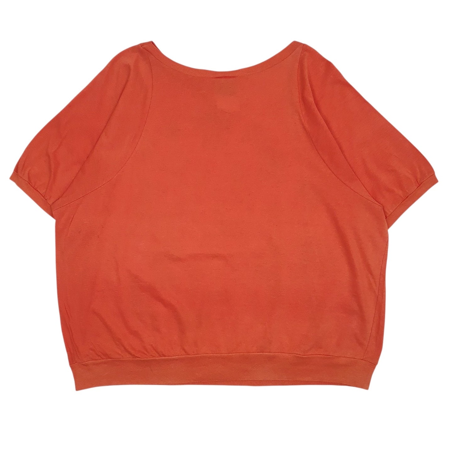 Womens Orange Fendi Vintage 80s/90s  T Shirt