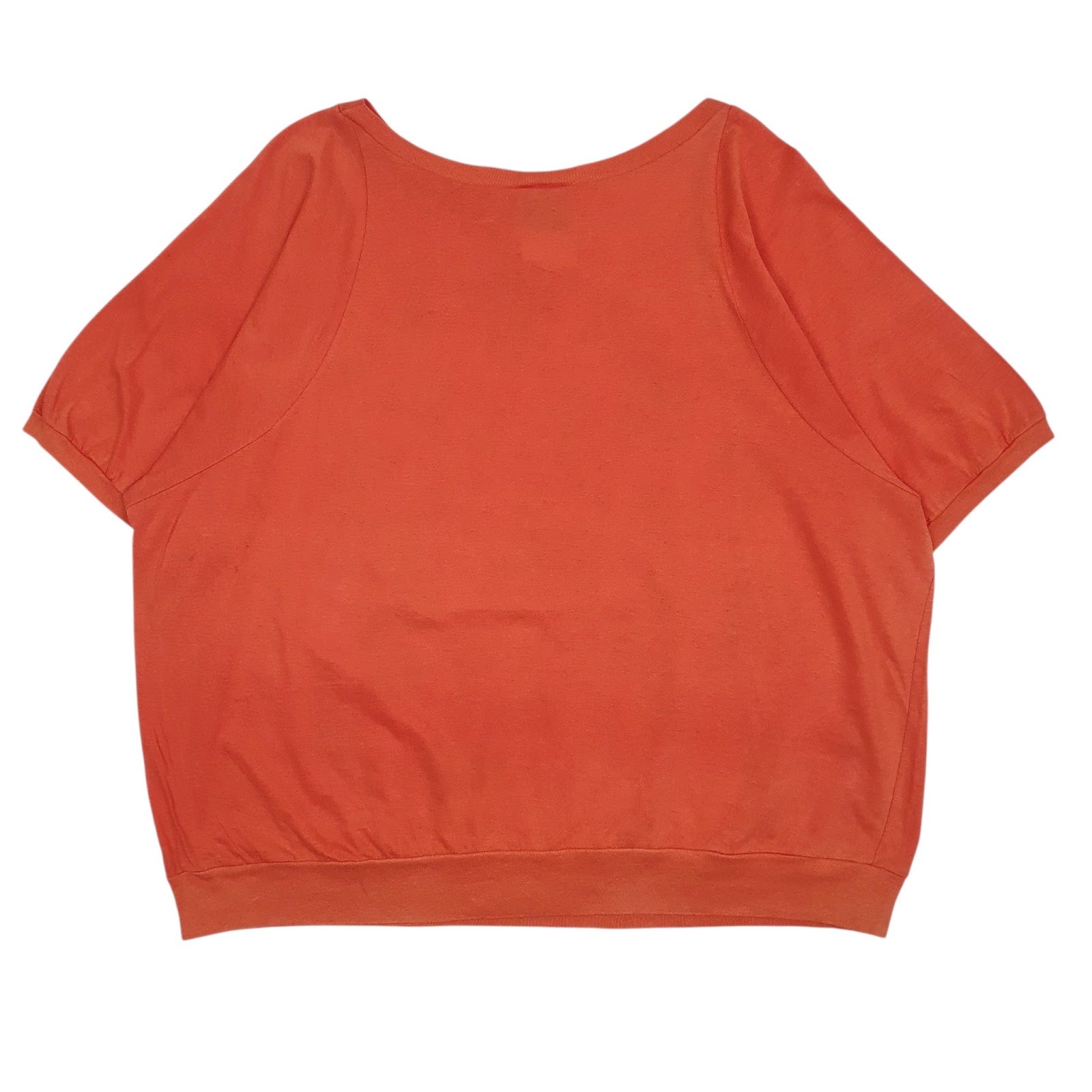 Womens Orange Fendi Vintage 80s/90s  T Shirt
