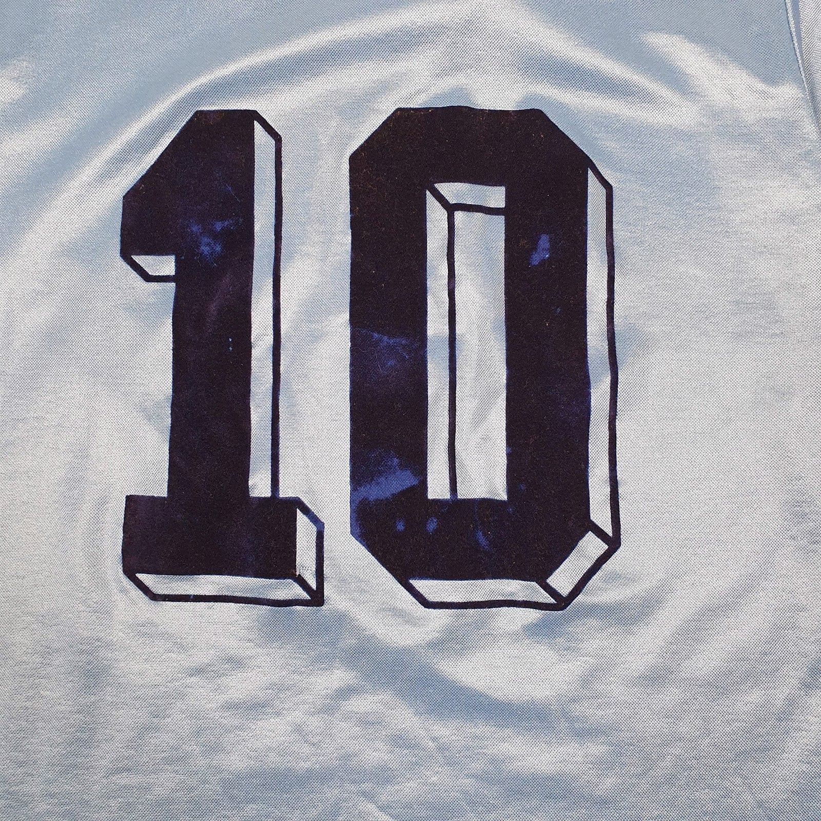 Mens Blue Rombo Football Jersey  T Shirt