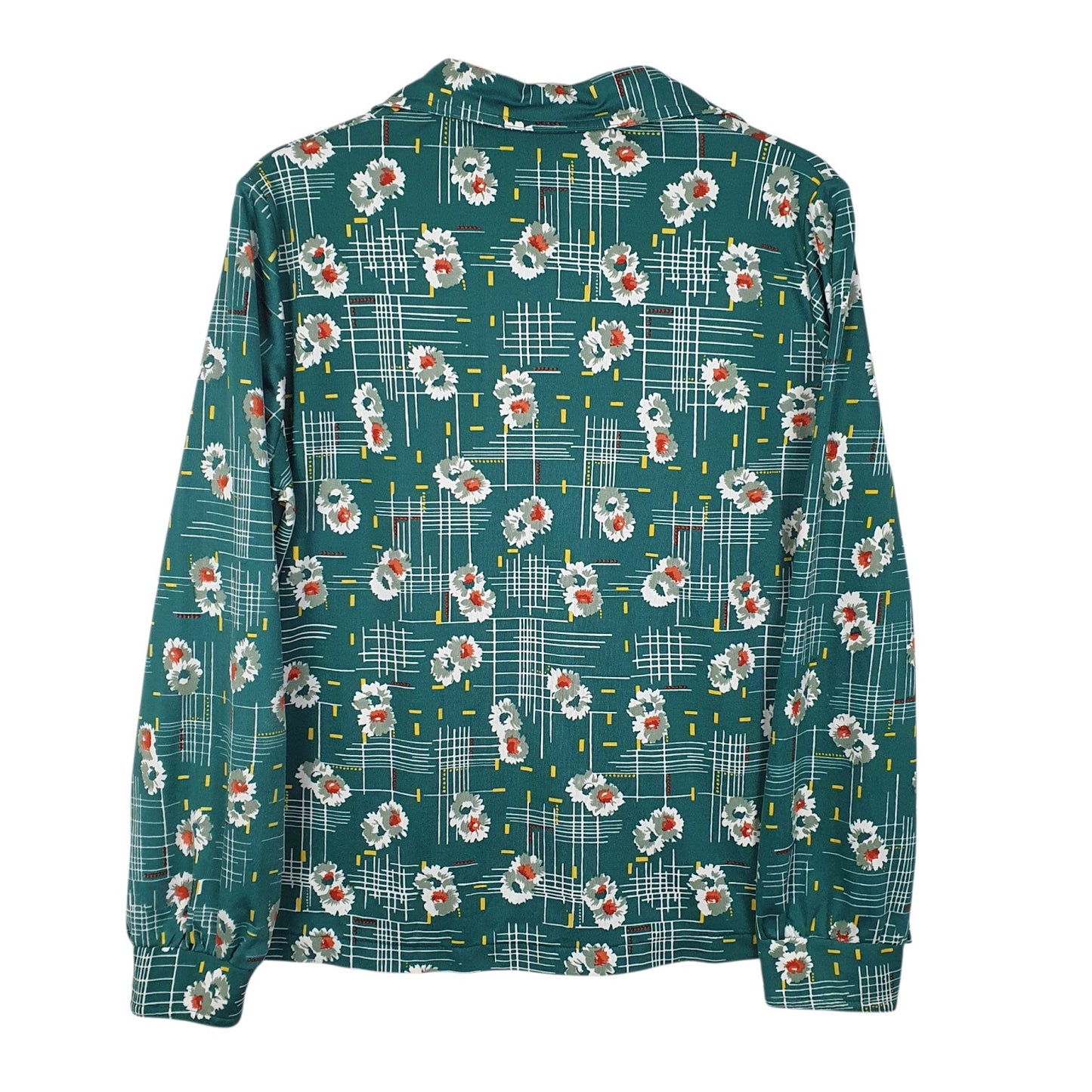 Womens Green Unbranded Floral  Shirt