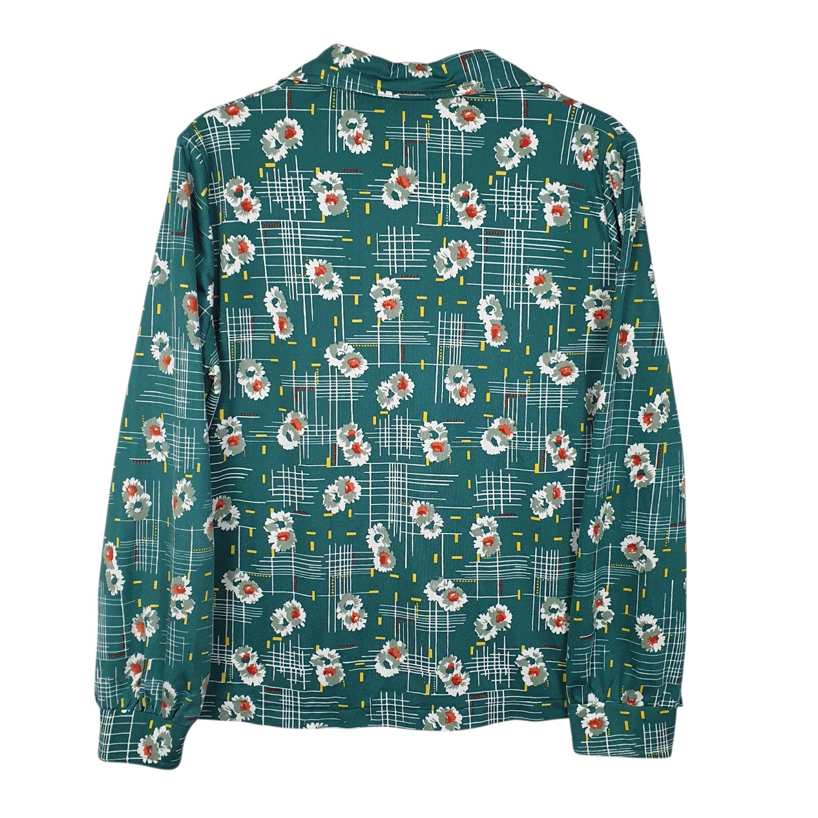 Womens Green Unbranded Floral  Shirt