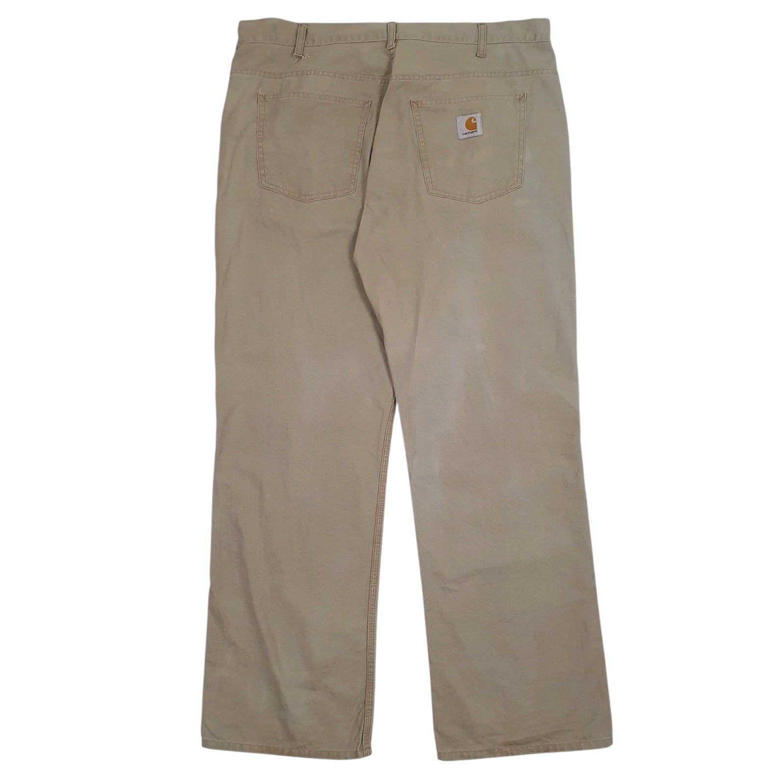 Mens Beige Carhartt Workwear  Trousers
