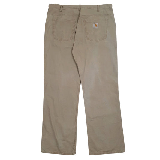 Mens Beige Carhartt Workwear  Trousers